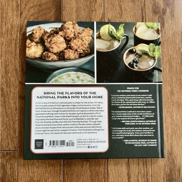 The National Parks Cookbook By Linda Ly 2022 Hardcover - Picture 4 of 7